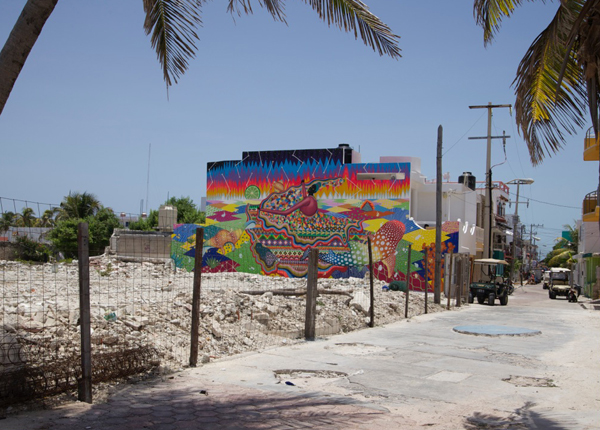 SEA WALLS : Mural for oceans in Mexico by PangeaSeed